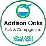 venue-addison-oaks Logo for Addison Oaks Park & Campground, part of Oakland County Parks.