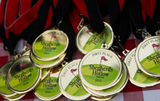 Medals for the Special Olympians.